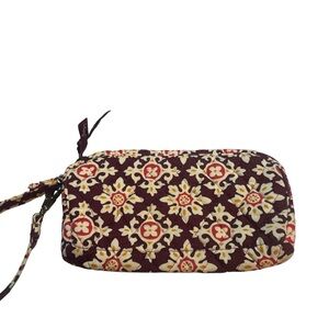 Vera Bradly Patterned Wristlet Clutch